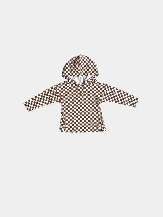 Jersey Hoodie in Checkered
