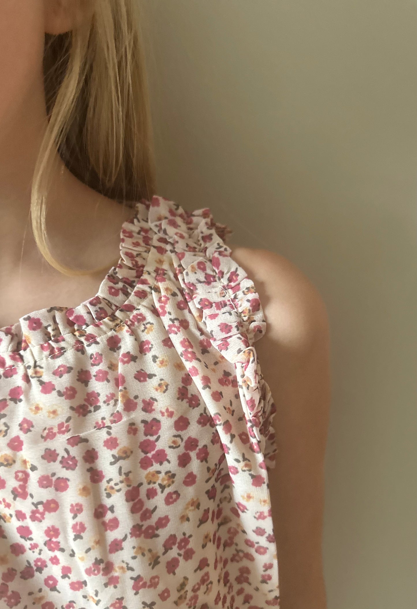 Ruffle Flower Tank