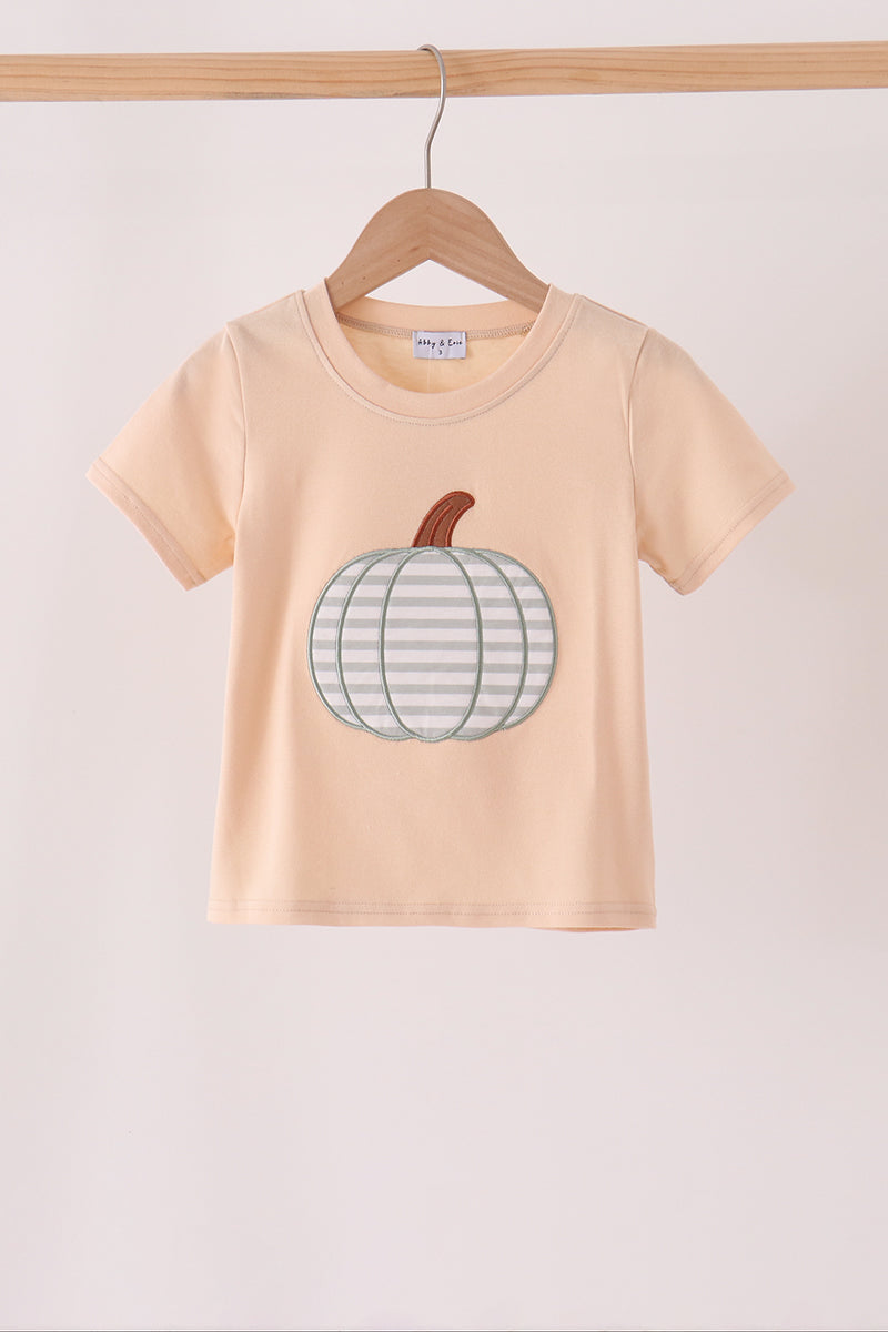 Khaki Pumpkin Top