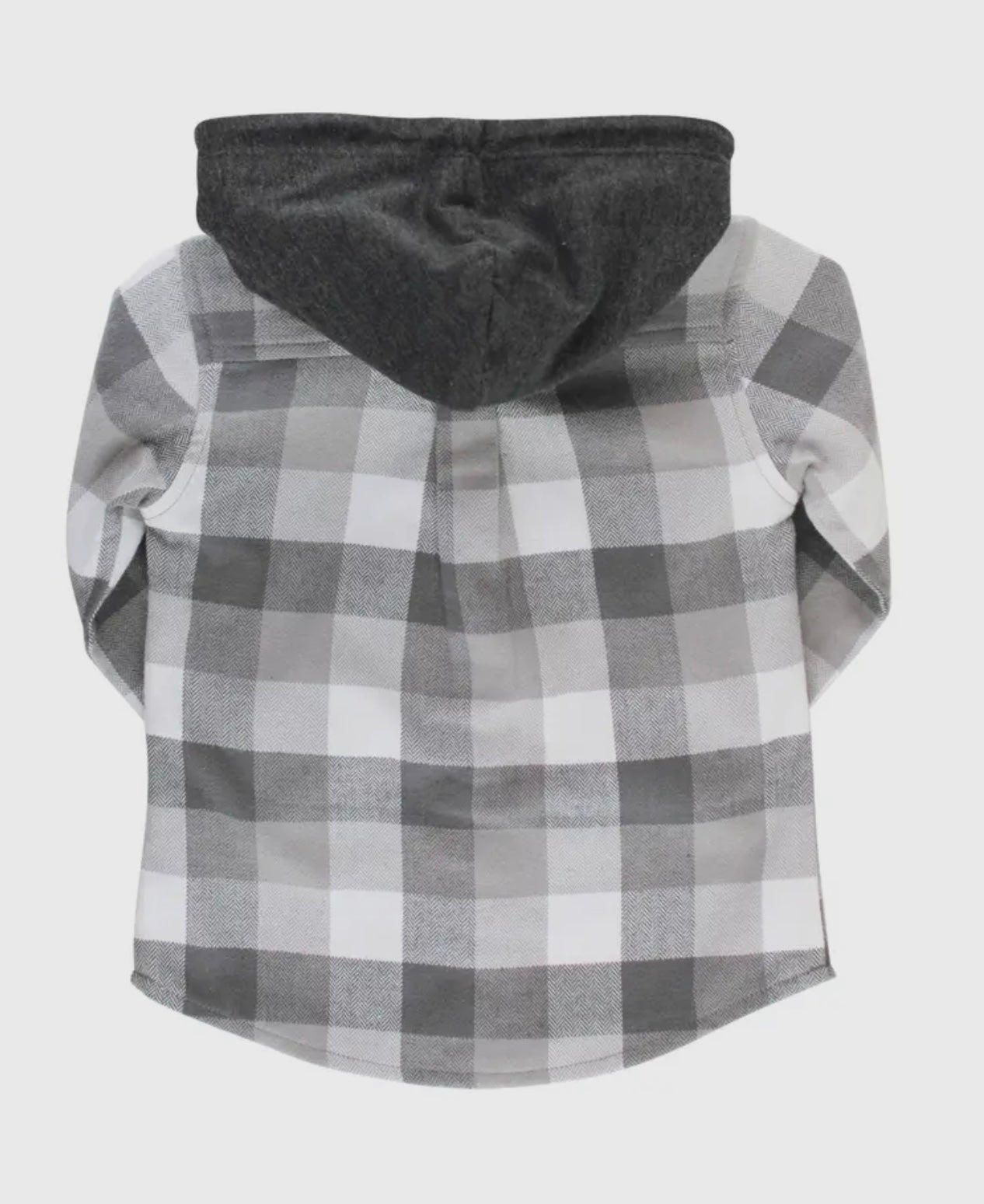 Gray Plaid Button Down