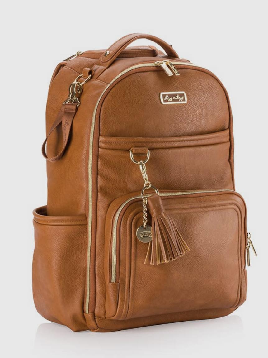 Cognac Boss Plus Large Diaper Bag