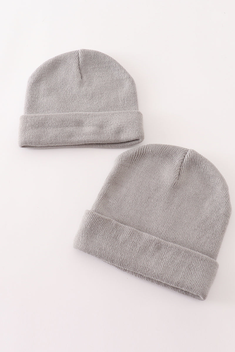 Kids Ribbed Beanie