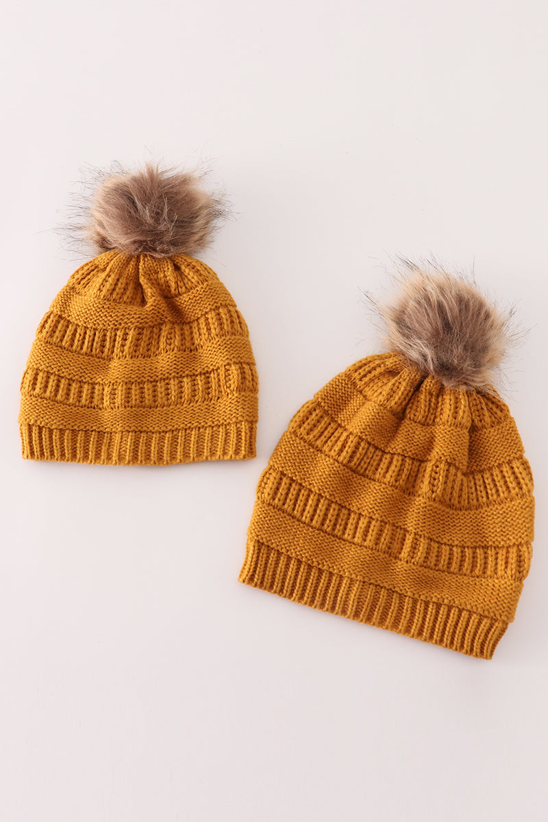 Kids Pom Pom Hat