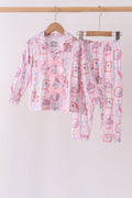 Pink Princess Bamboo Pj Set