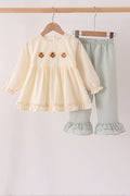 Beige Ruffle Turkey Set